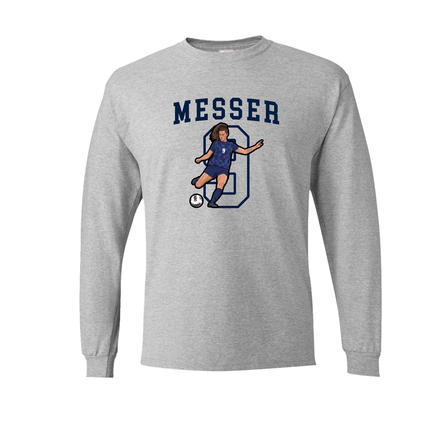 Long Sleeve Tee — Shirsey in Grey