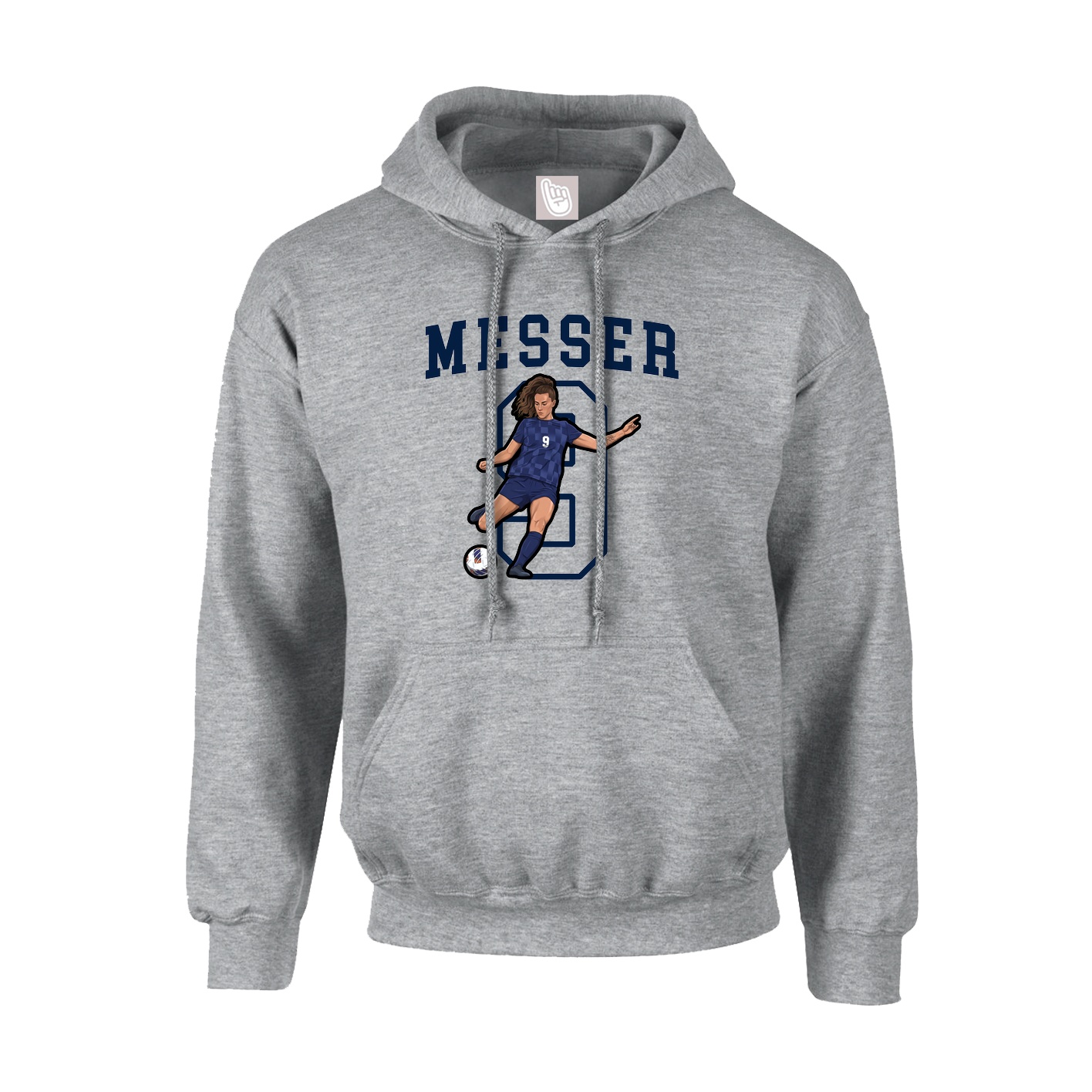 Youth Hoodie — Shirsey in Grey
