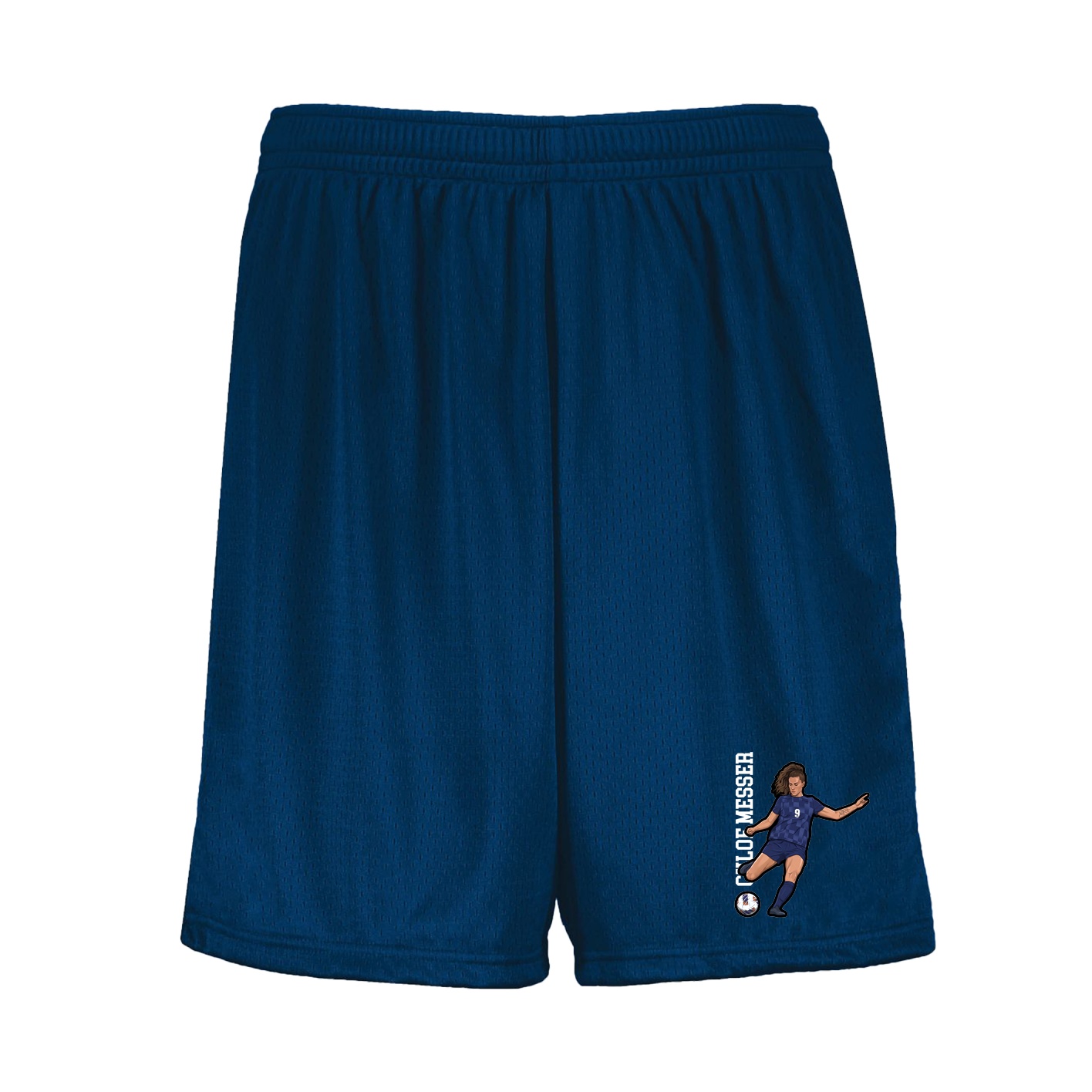 Shorts — Name Vertical in Navy