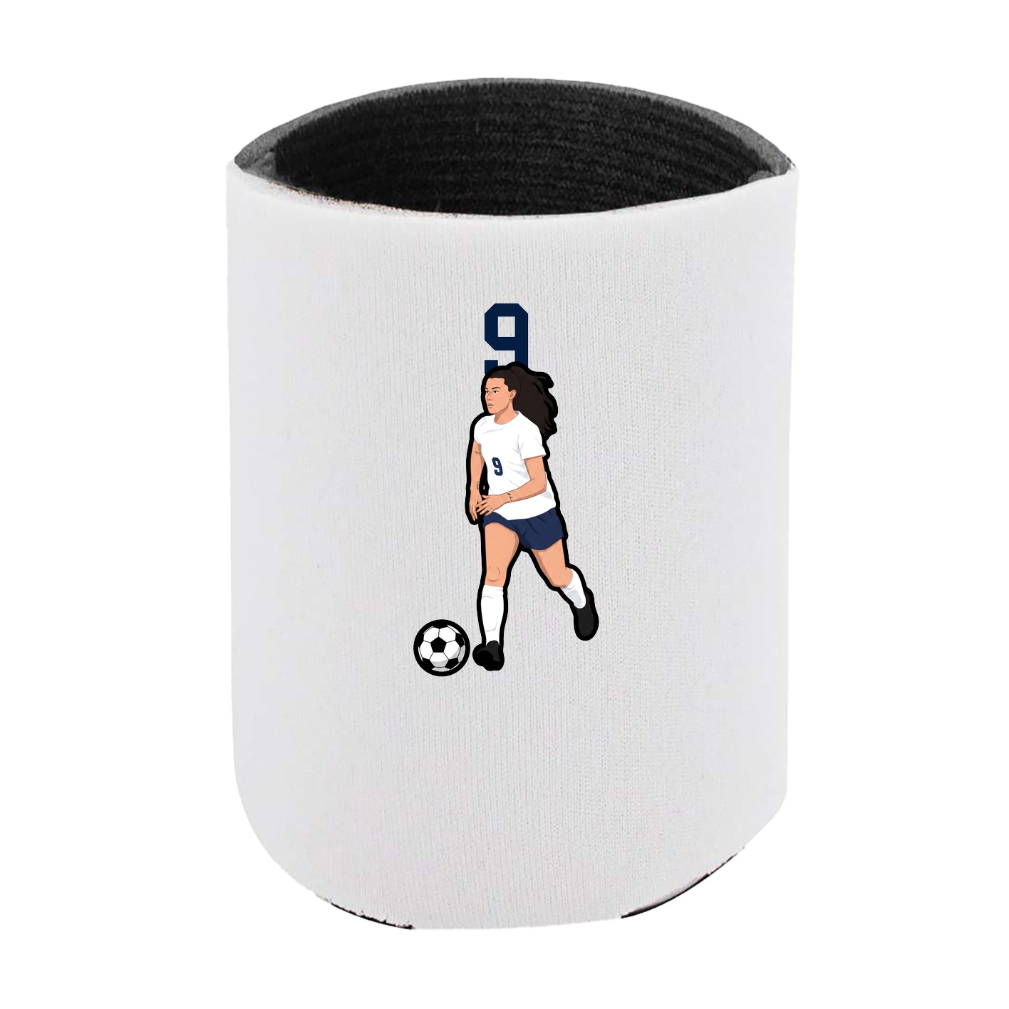 Can Holder — Number Top in White