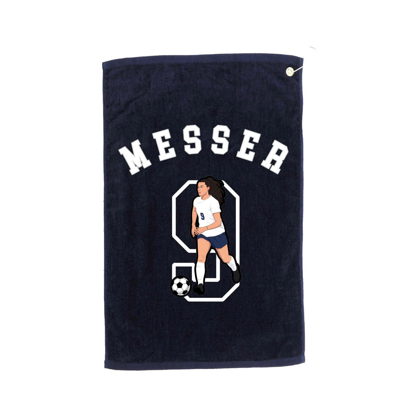 Golf Towel — Shirsey Arch in Navy
