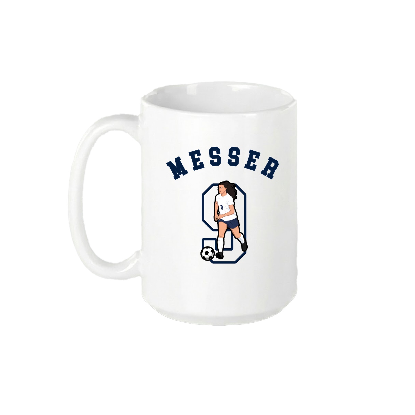 15oz Coffee Mug — Shirsey Arch in White