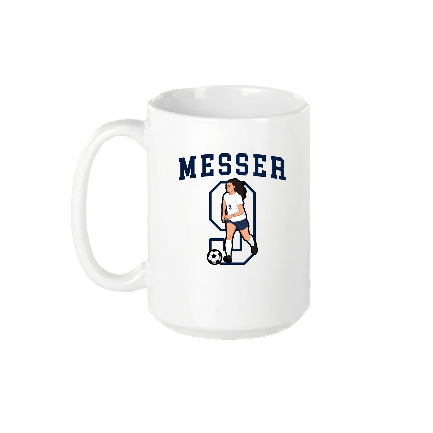 15oz Coffee Mug — Shirsey in White