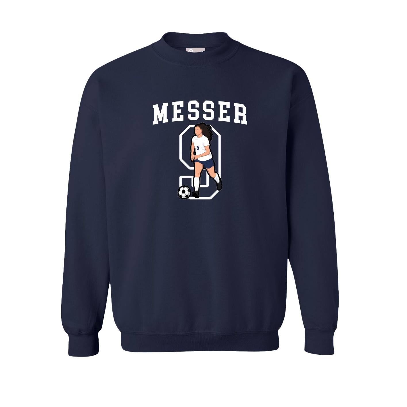 Fleece Crew — Shirsey in Navy