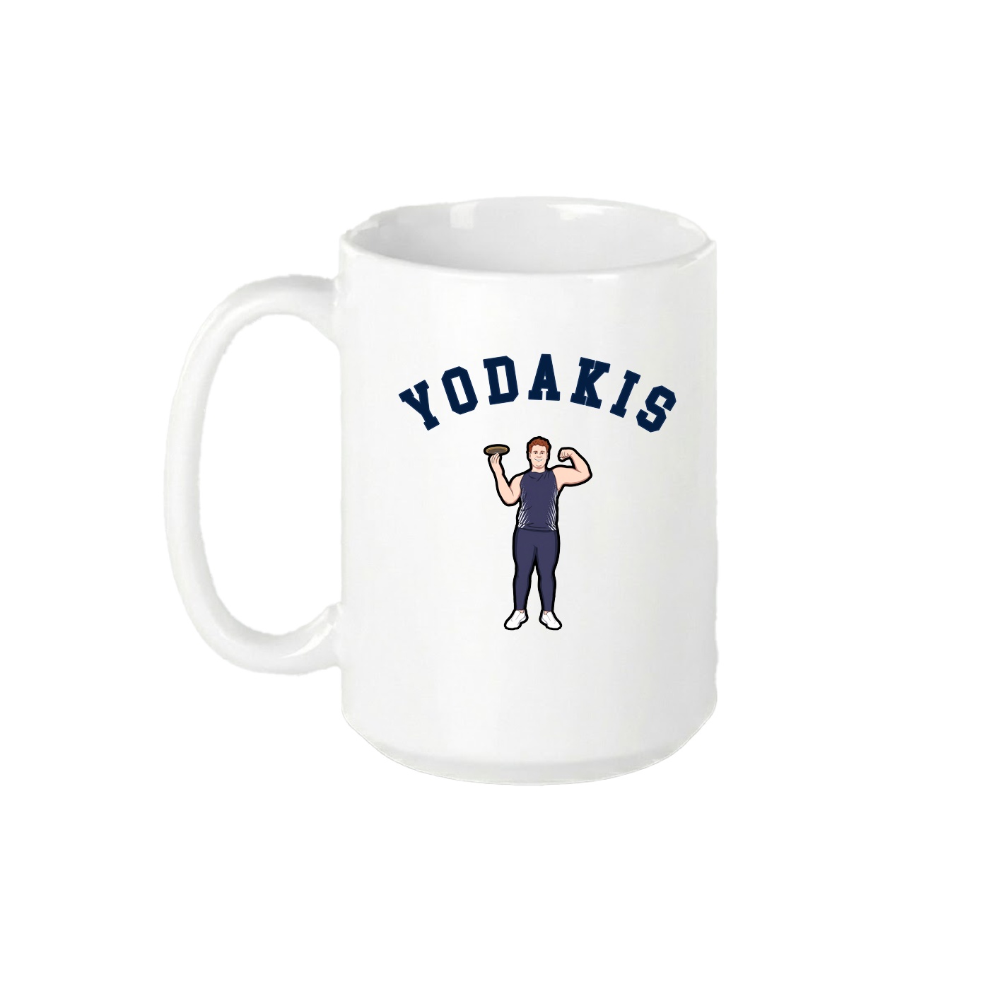 15oz Coffee Mug — Shirsey Arch in White