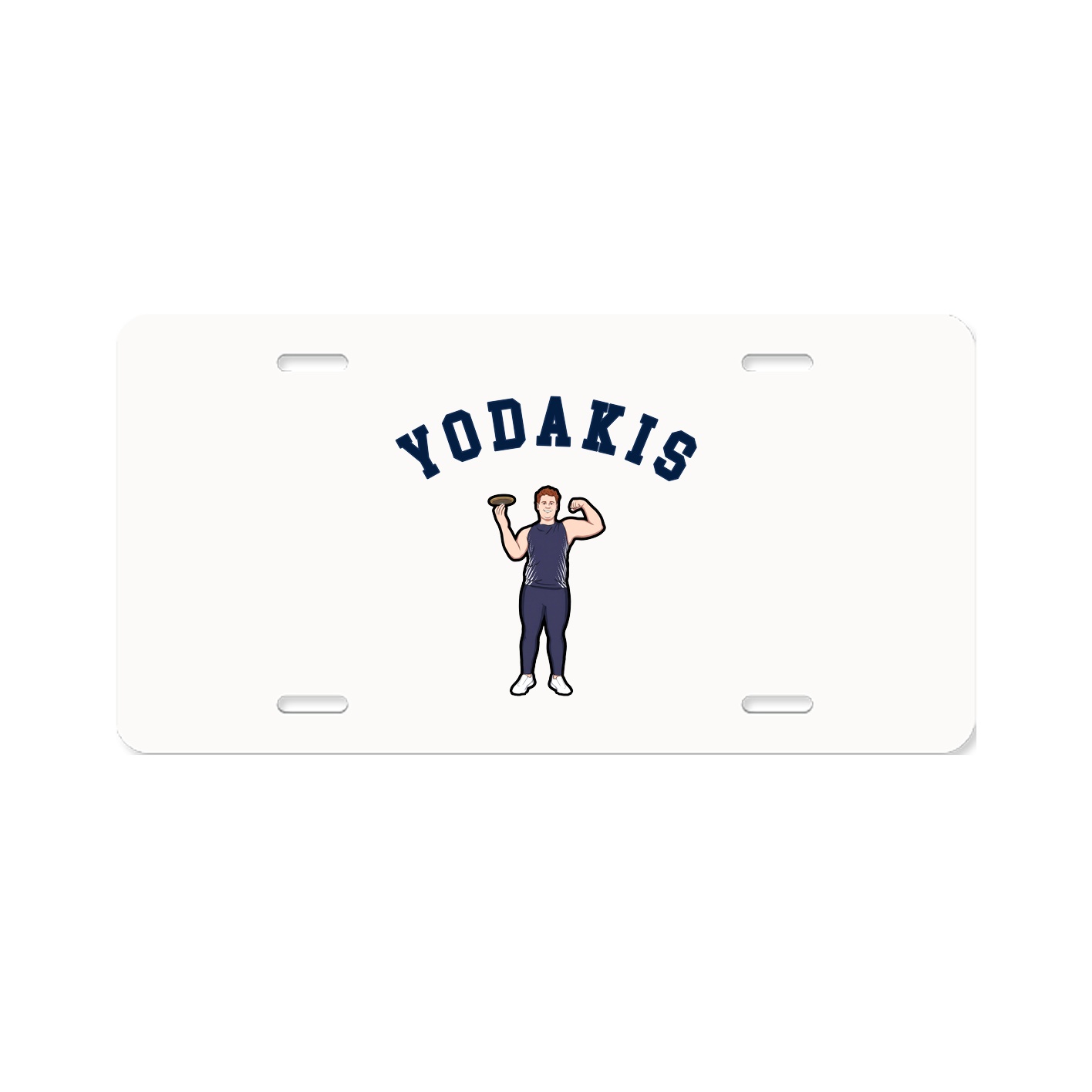 License Plate — Shirsey Arch in Classic