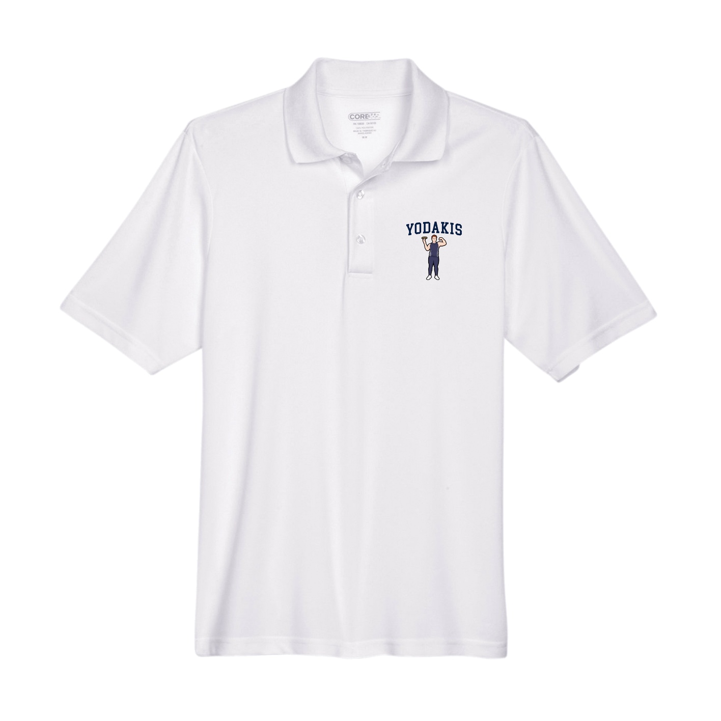Performance Polo — Shirsey in White