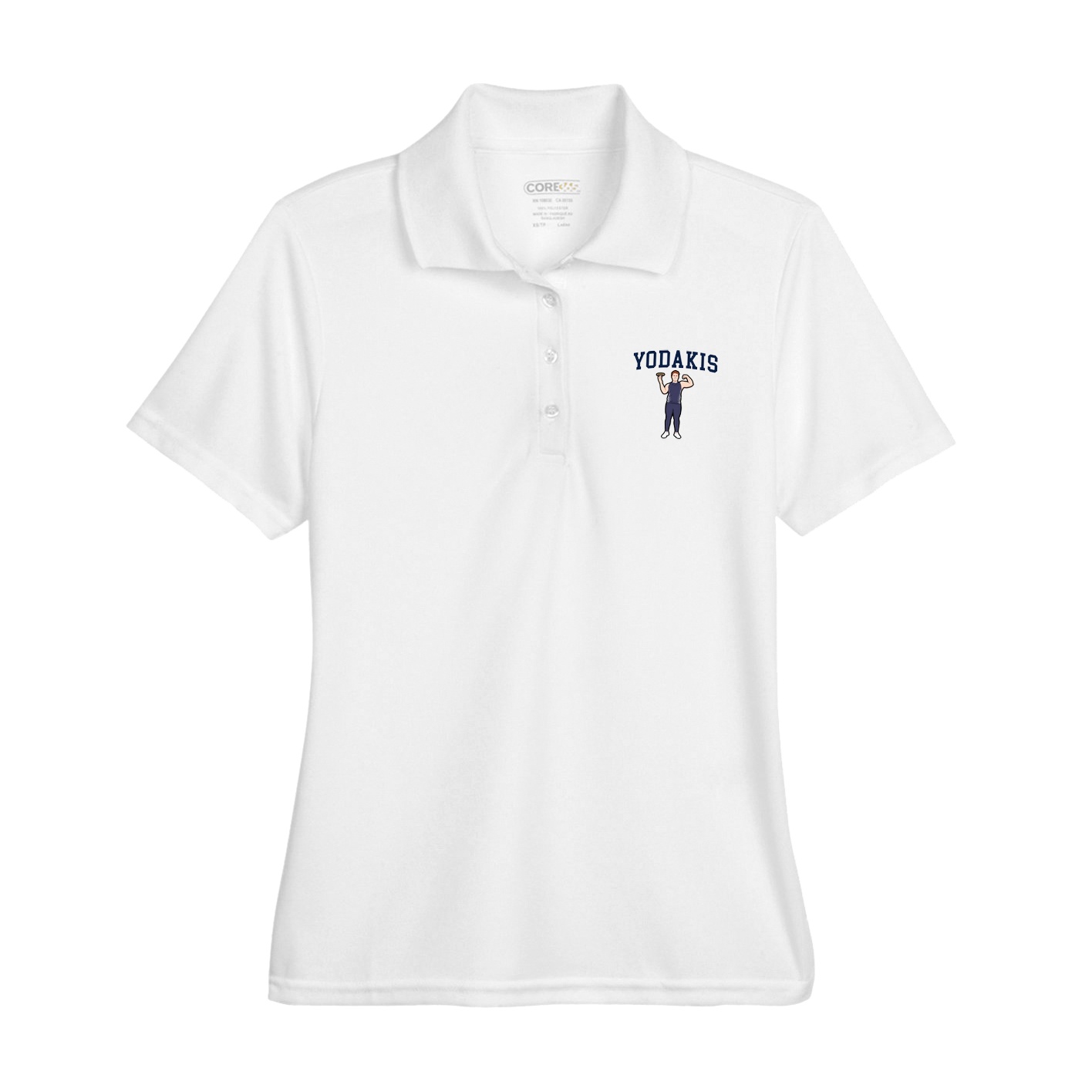 Womens Performance Polo — Shirsey in White