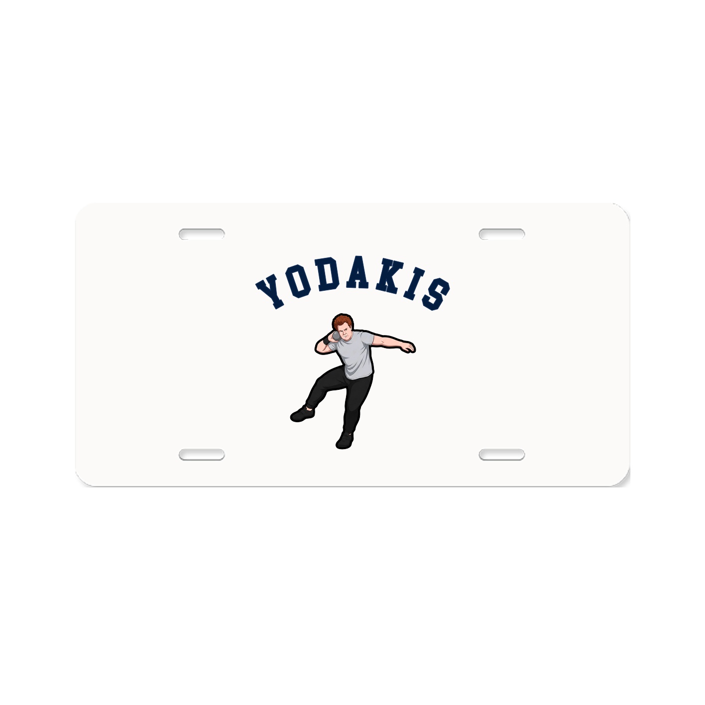 License Plate — Shirsey Arch in Classic