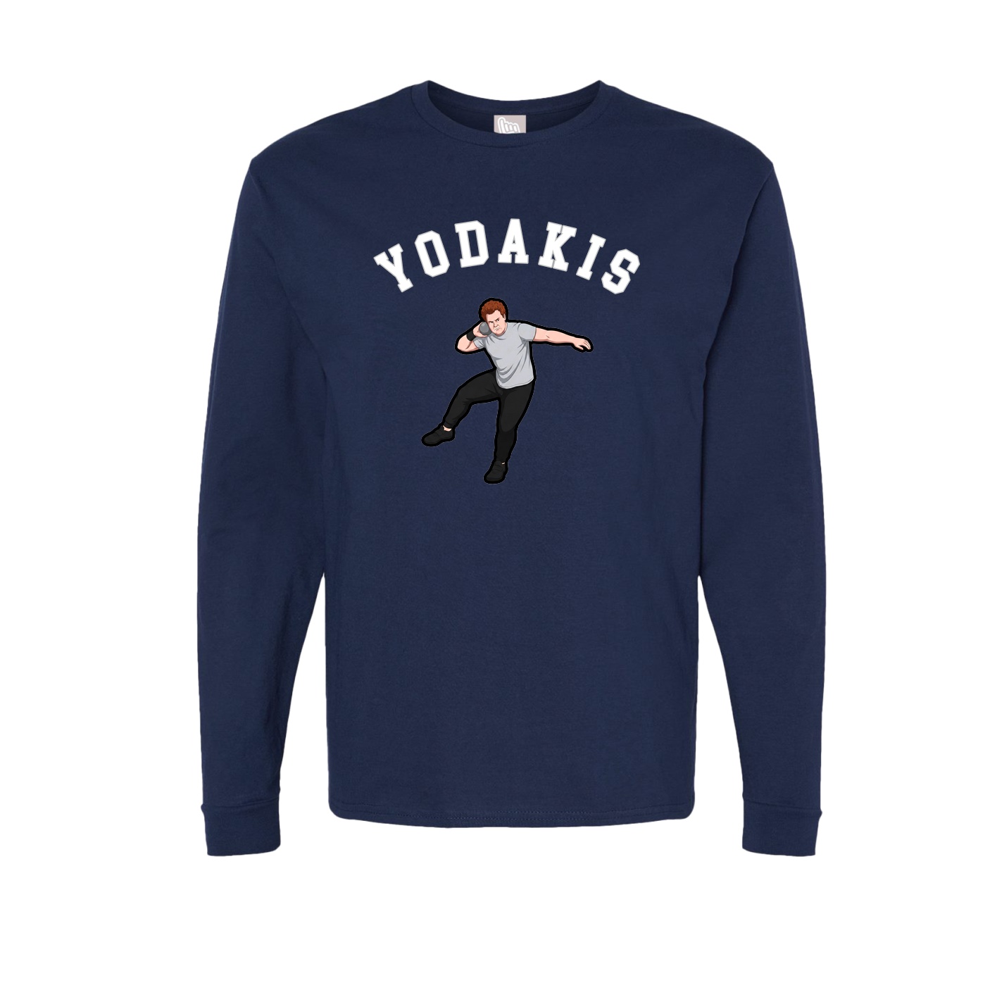 Long Sleeve Tee — Shirsey Arch in Navy