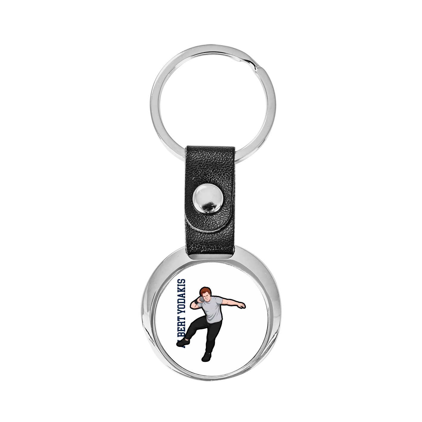 Key Chain — Name Vertical in Classic