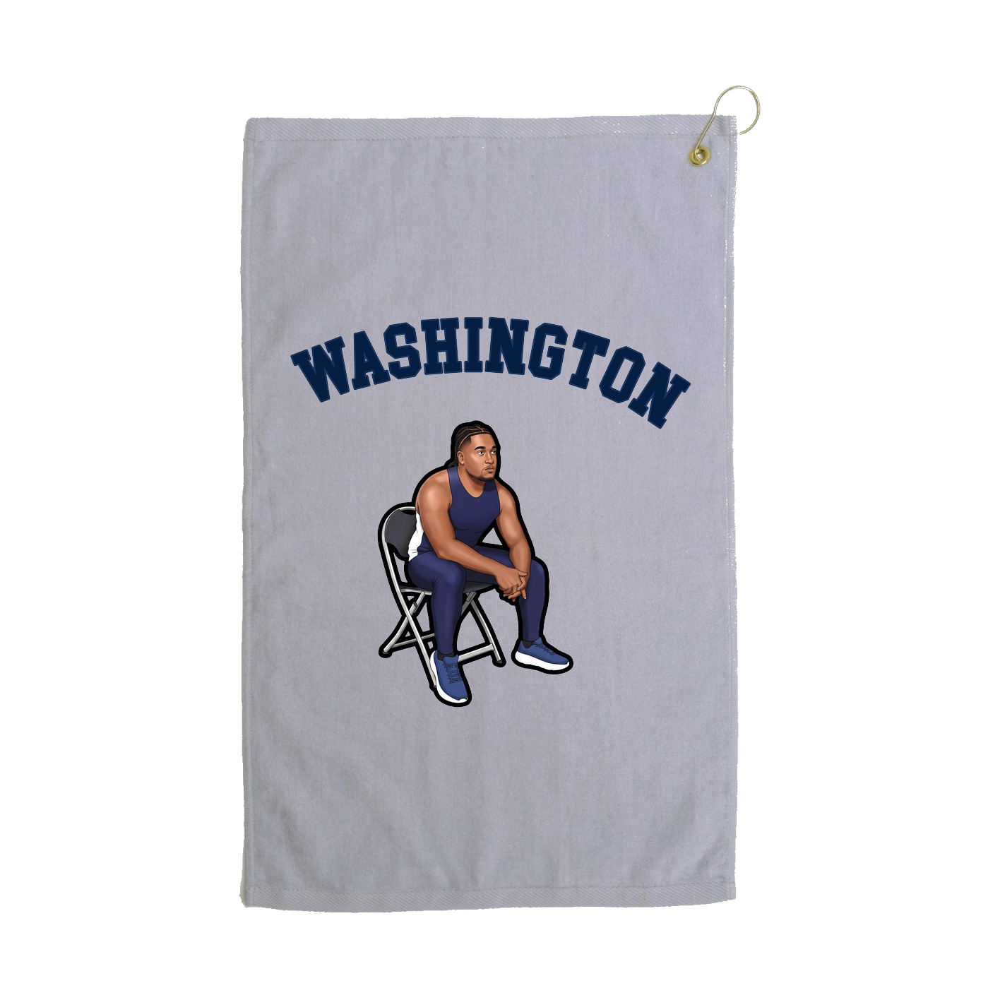 Golf Towel — Shirsey Arch in Grey