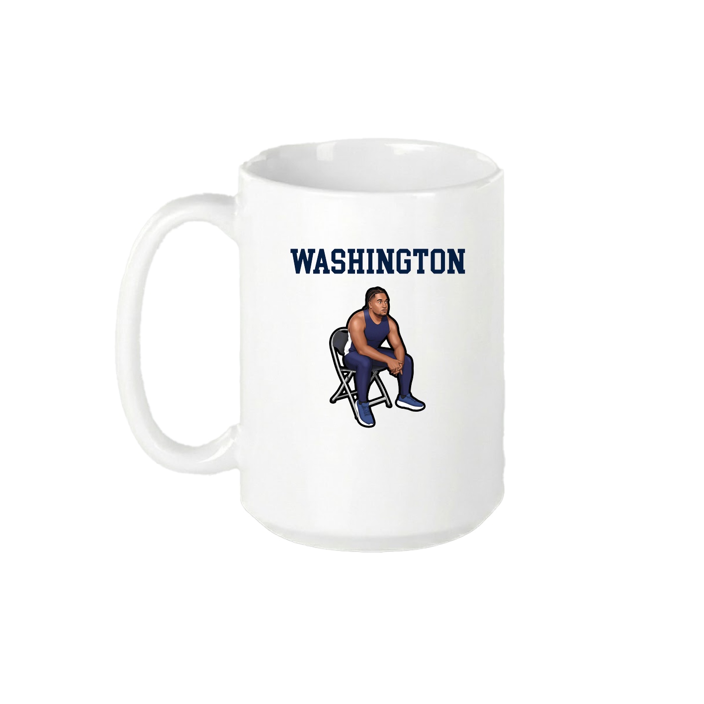 15oz Coffee Mug — Shirsey in White