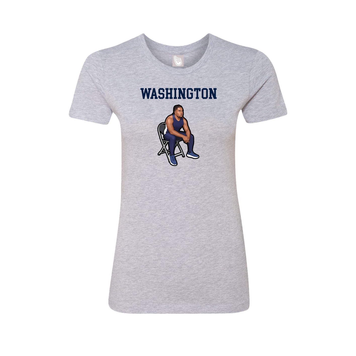 Fitted Women's Tee — Shirsey in Grey