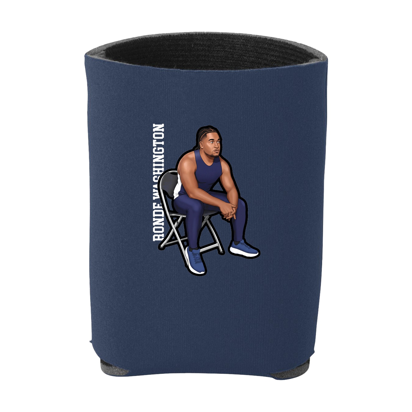 Can Holder — Name Vertical in Navy