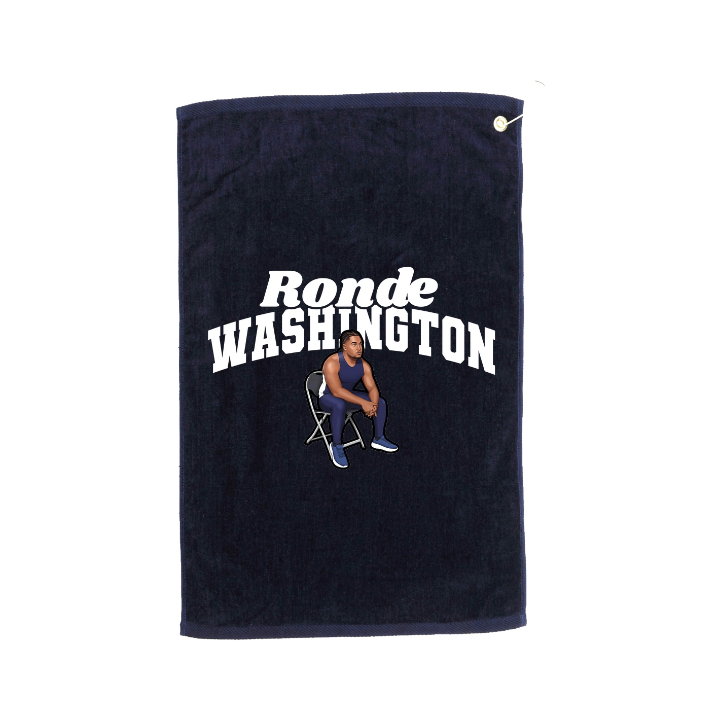 Golf Towel — Signature Arch in Navy