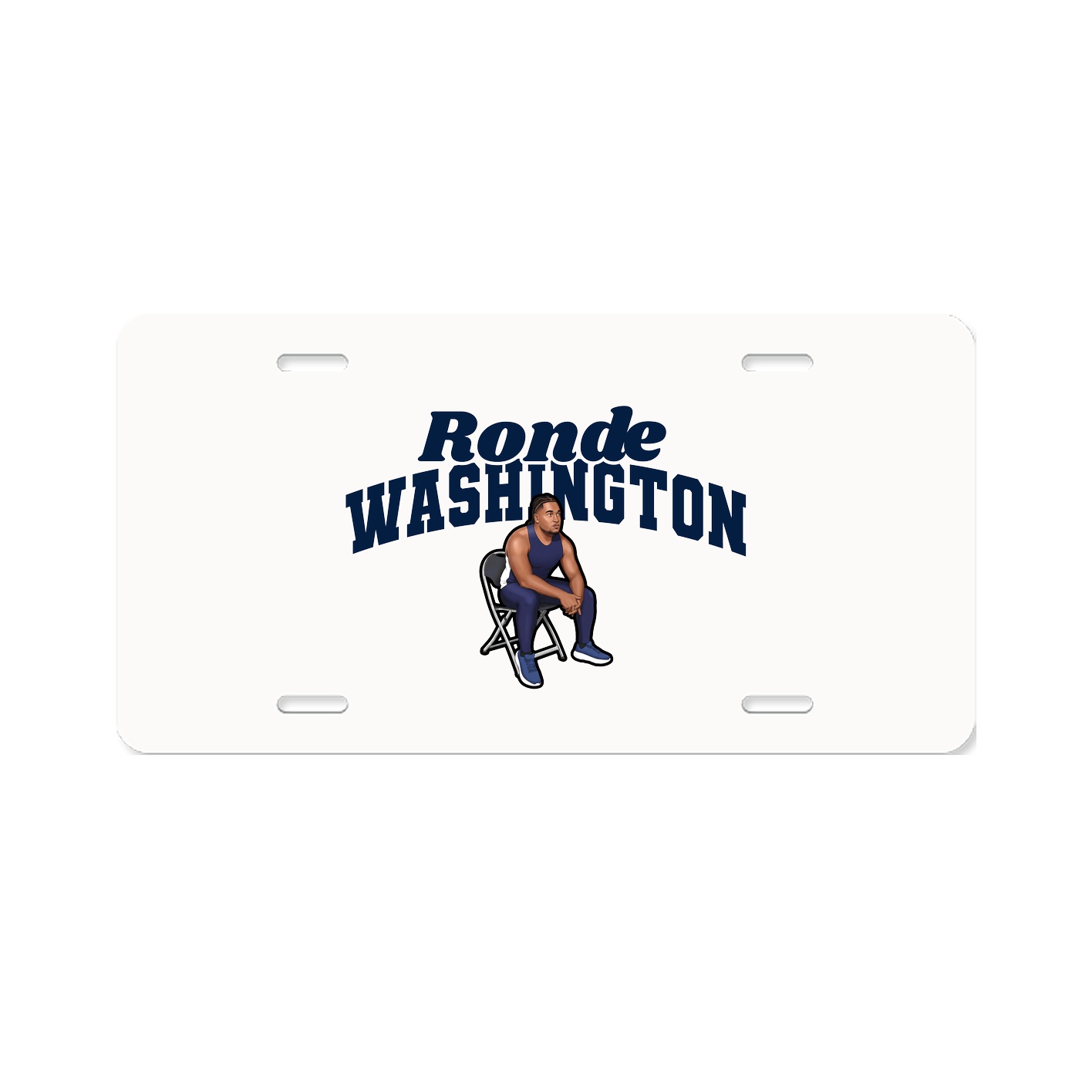 License Plate — Signature Arch in Classic