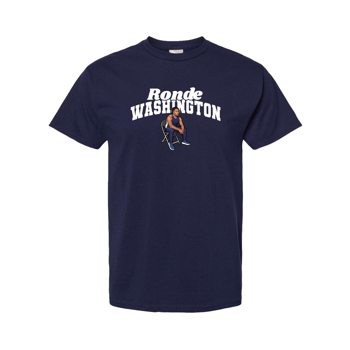 Tee — Signature Arch in Navy