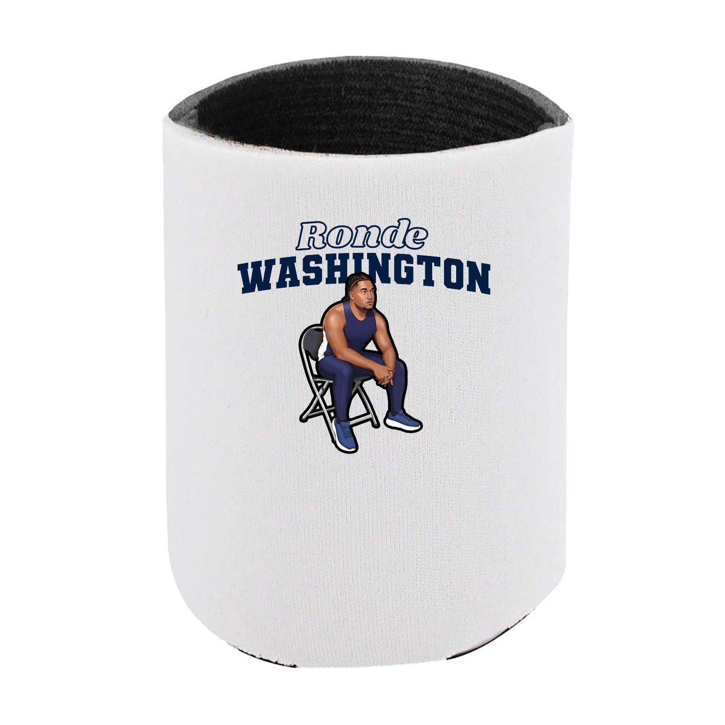 Can Holder — Name Arch in White