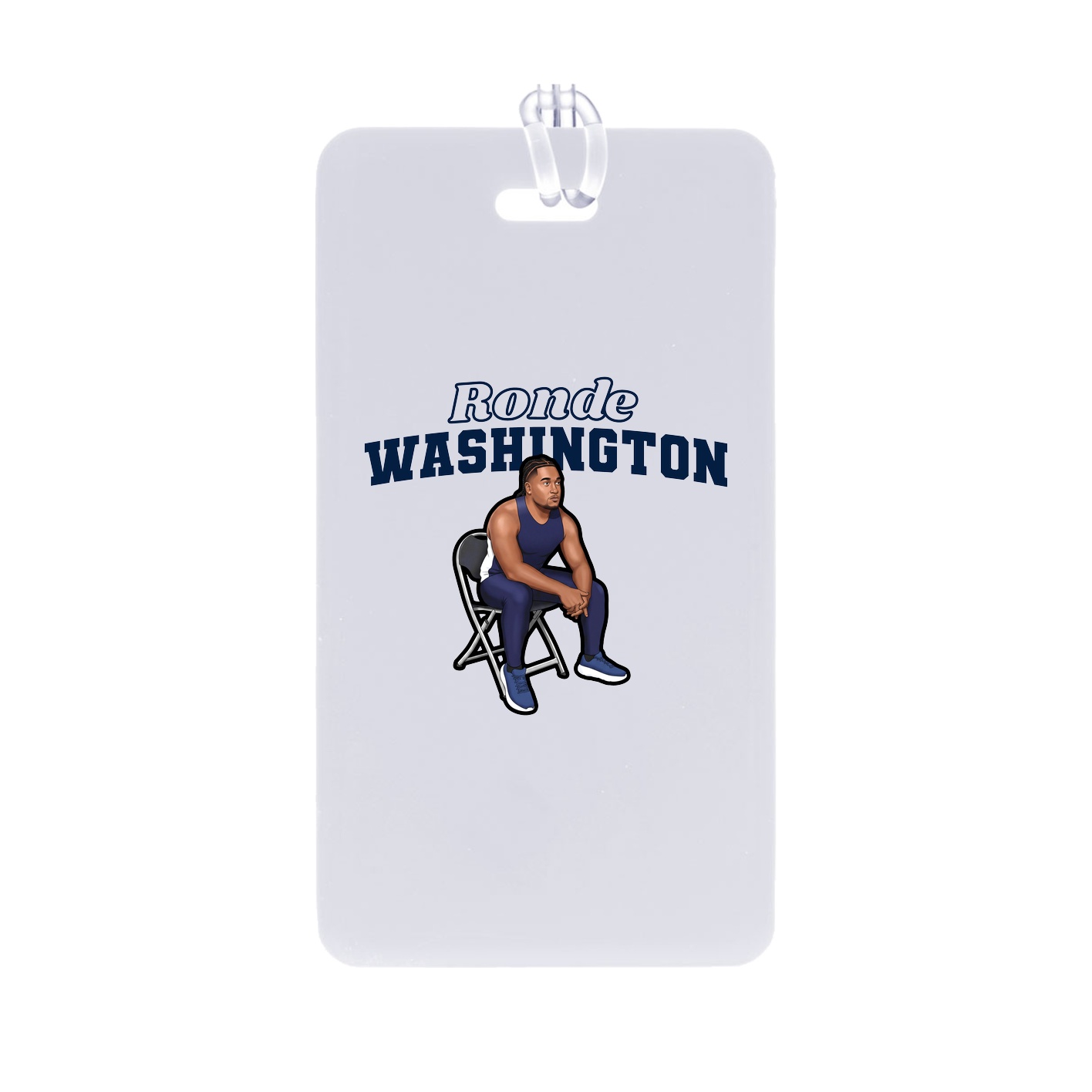 Bag Tag — Name Arch in Classic