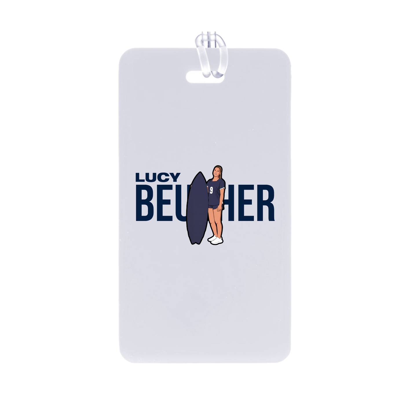 Bag Tag — Player Name in Classic