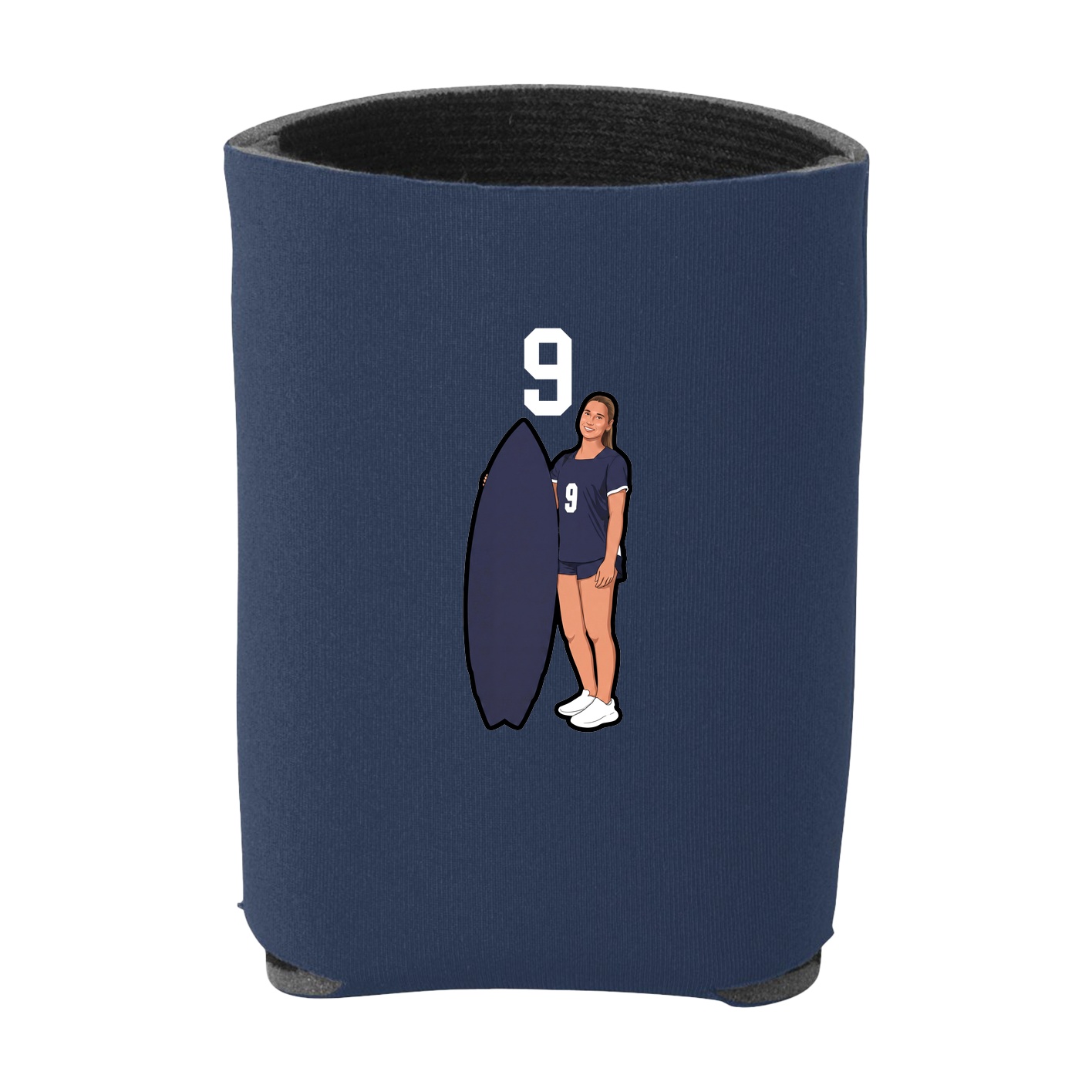 Can Holder — Number Top in Navy