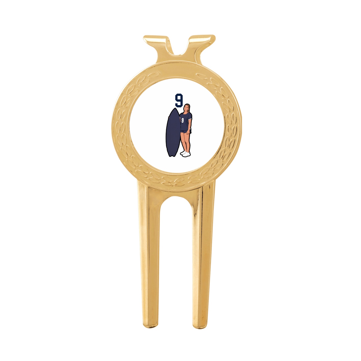 Divot Tool with Ball Marker — Number Top in Classic