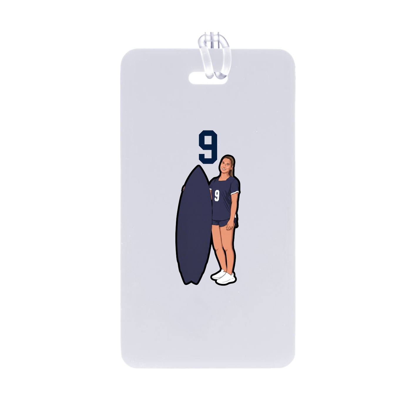 Bag Tag — Number Top in Classic