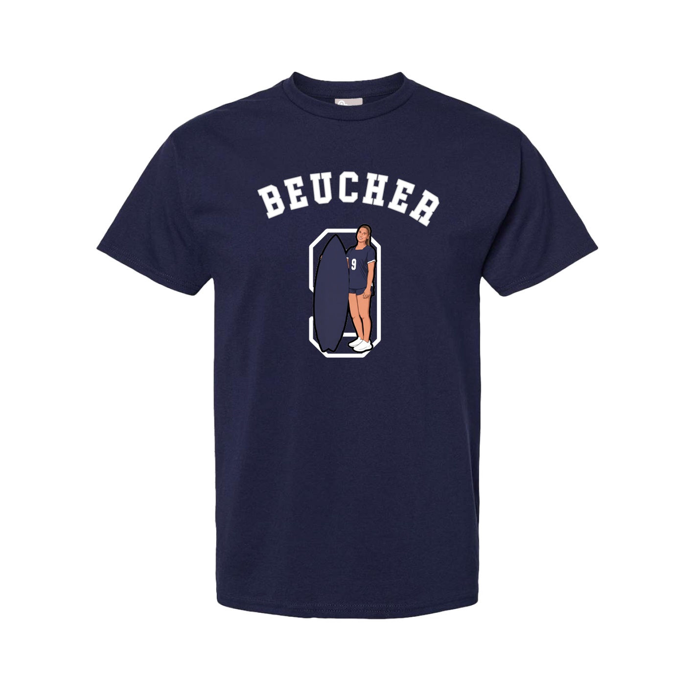 Tee — Shirsey Arch in Navy