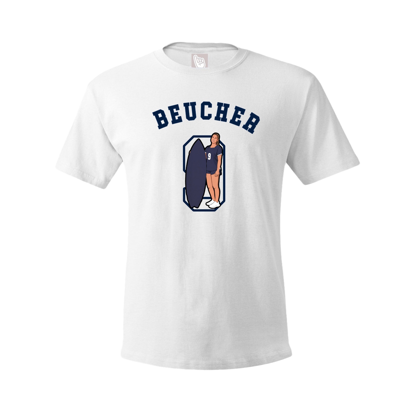 Youth Tee — Shirsey Arch in White