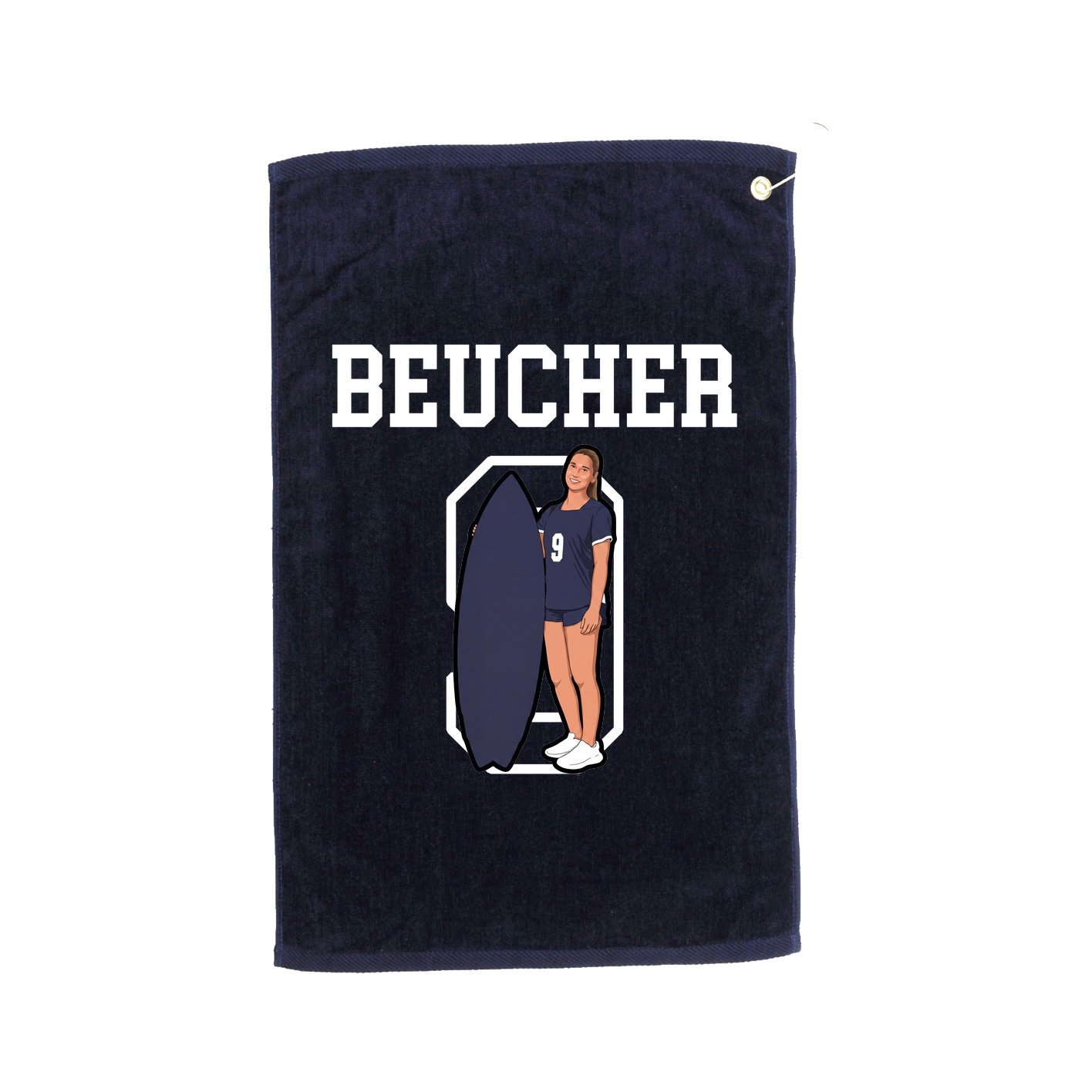 Golf Towel — Shirsey in Navy