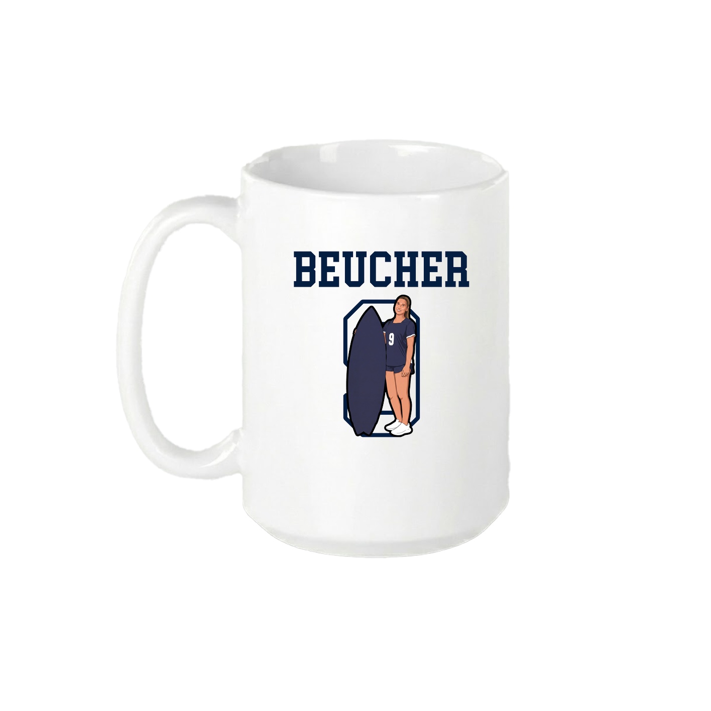 15oz Coffee Mug — Shirsey in White