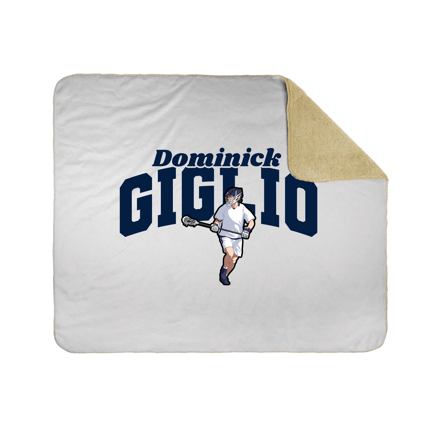 Throw Blanket — Signature Arch in White