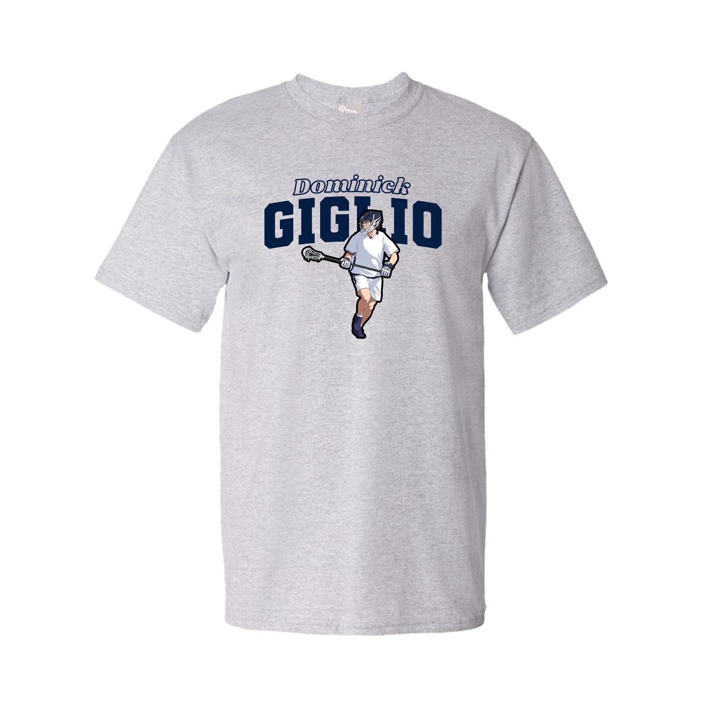 Tee — Name Arch in Grey