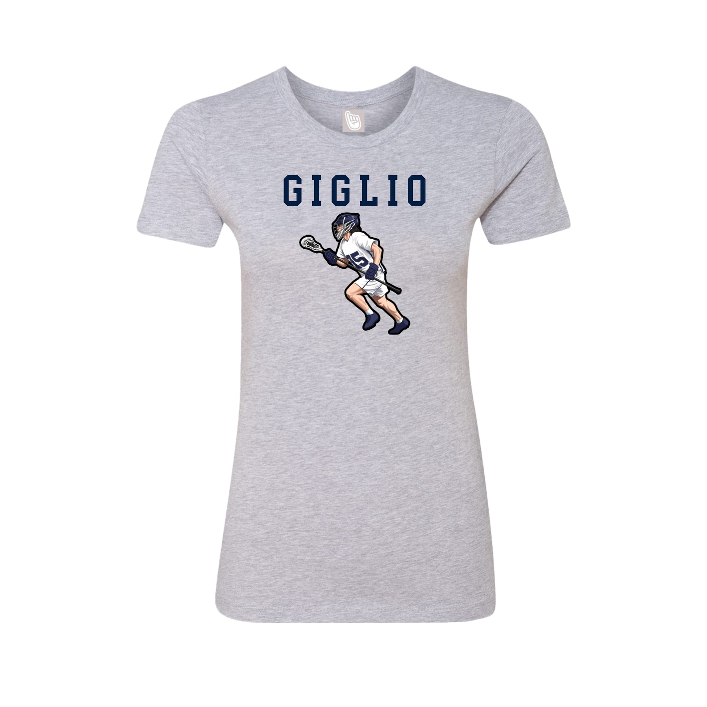 Fitted Women's Tee — Shirsey in Grey