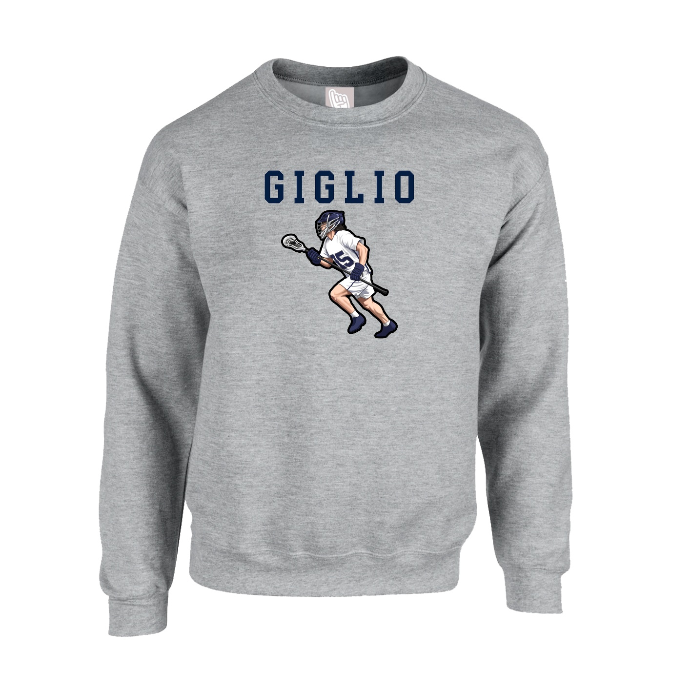 Fleece Crew — Shirsey in Grey