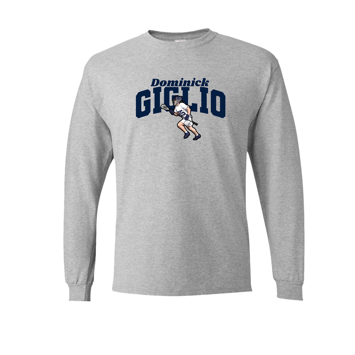 Long Sleeve Tee — Signature Arch in Grey