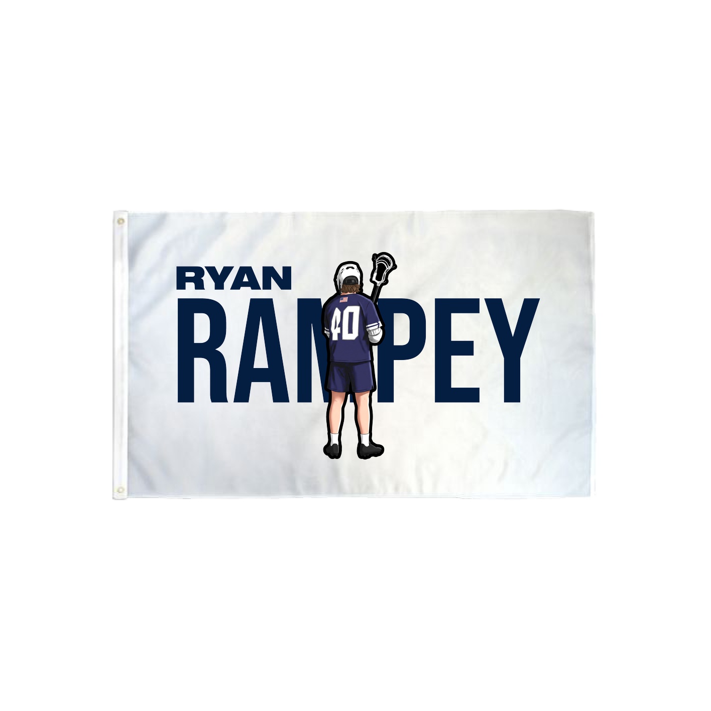 3x5 Flag — Player Name in Classic