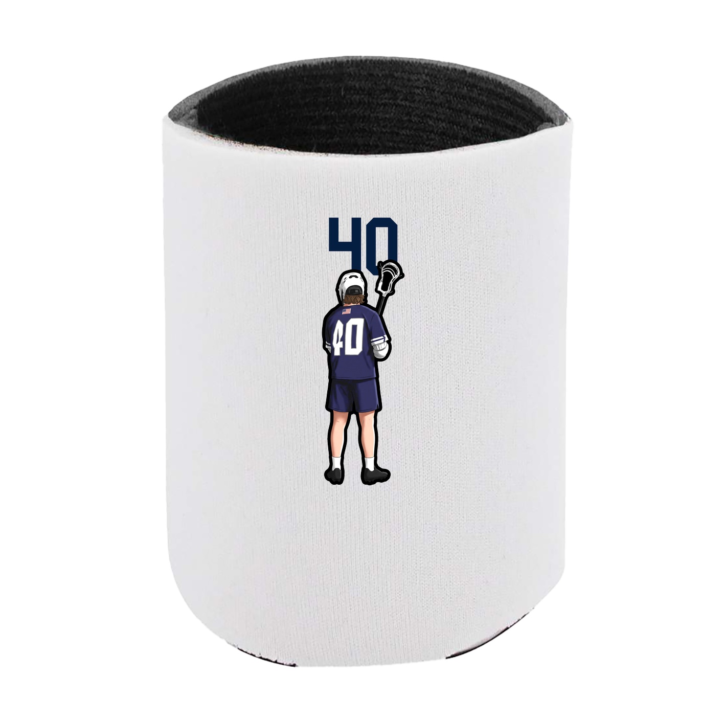 Can Holder — Number Top in White