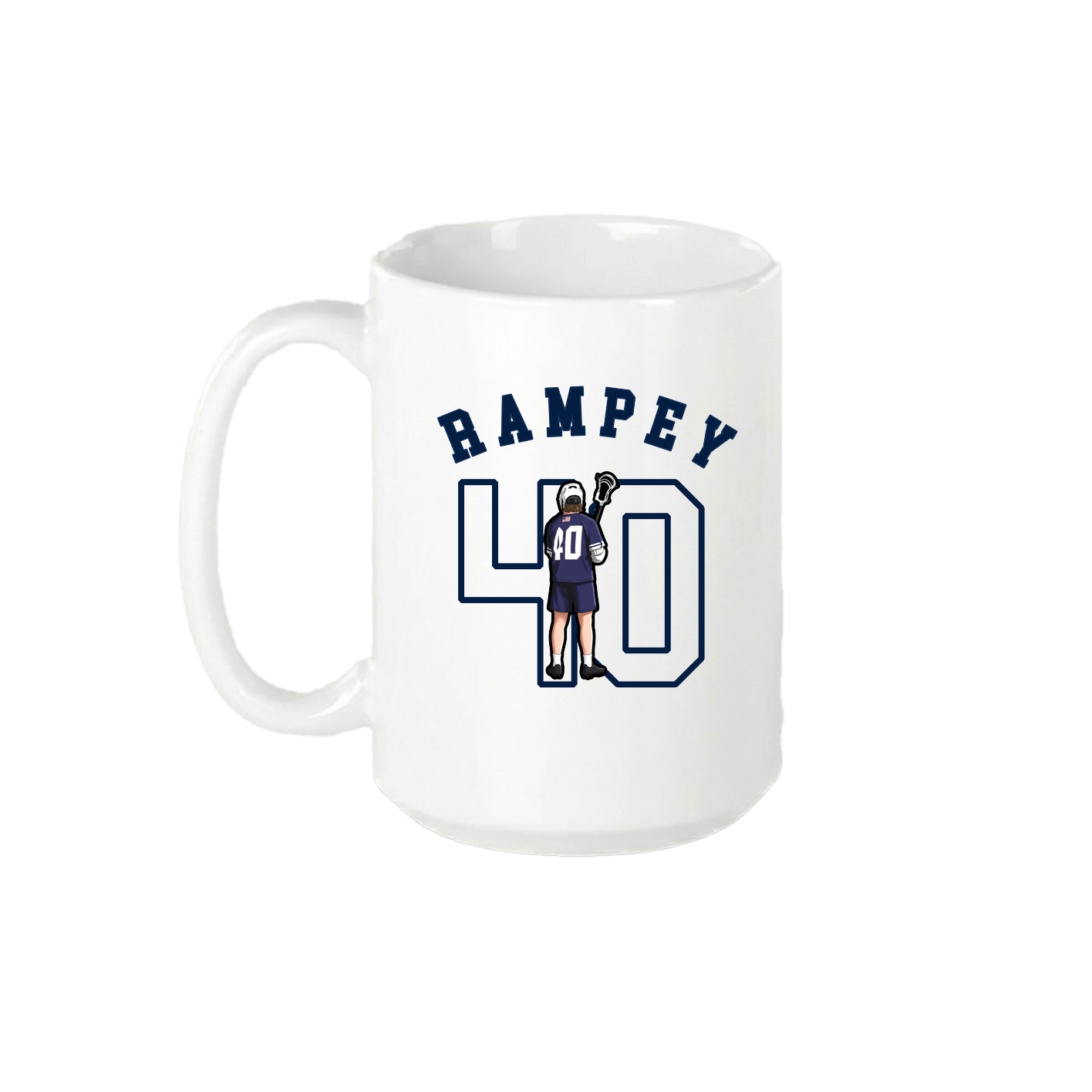 15oz Coffee Mug — Shirsey Arch in White