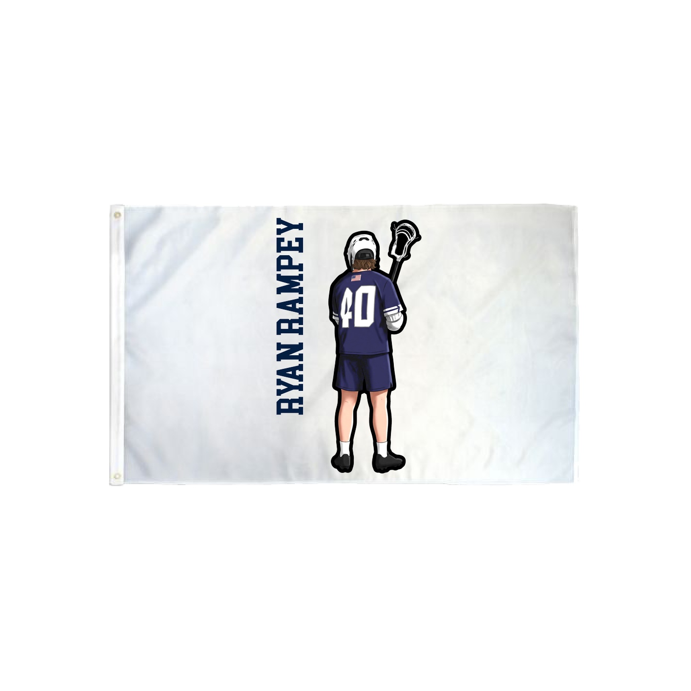 3x5 Flag — Name Vertical in Classic