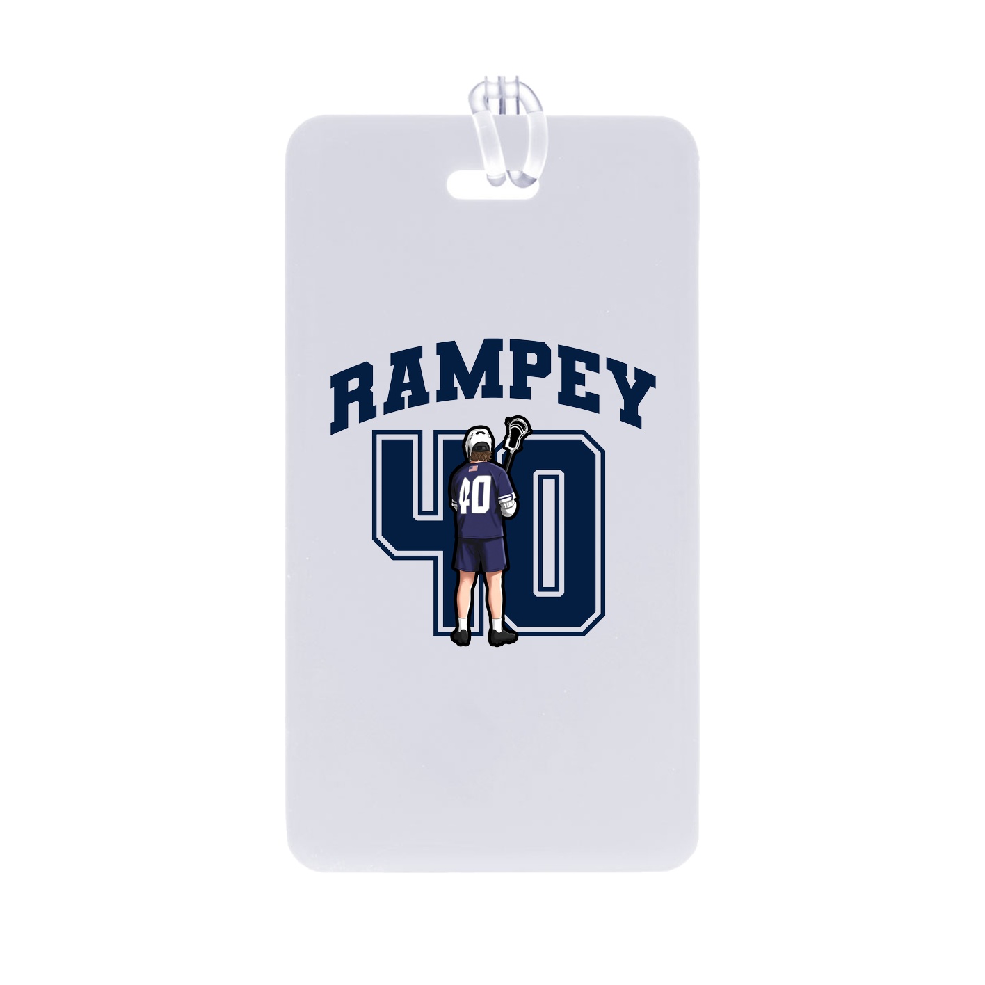 Bag Tag — Number in Classic