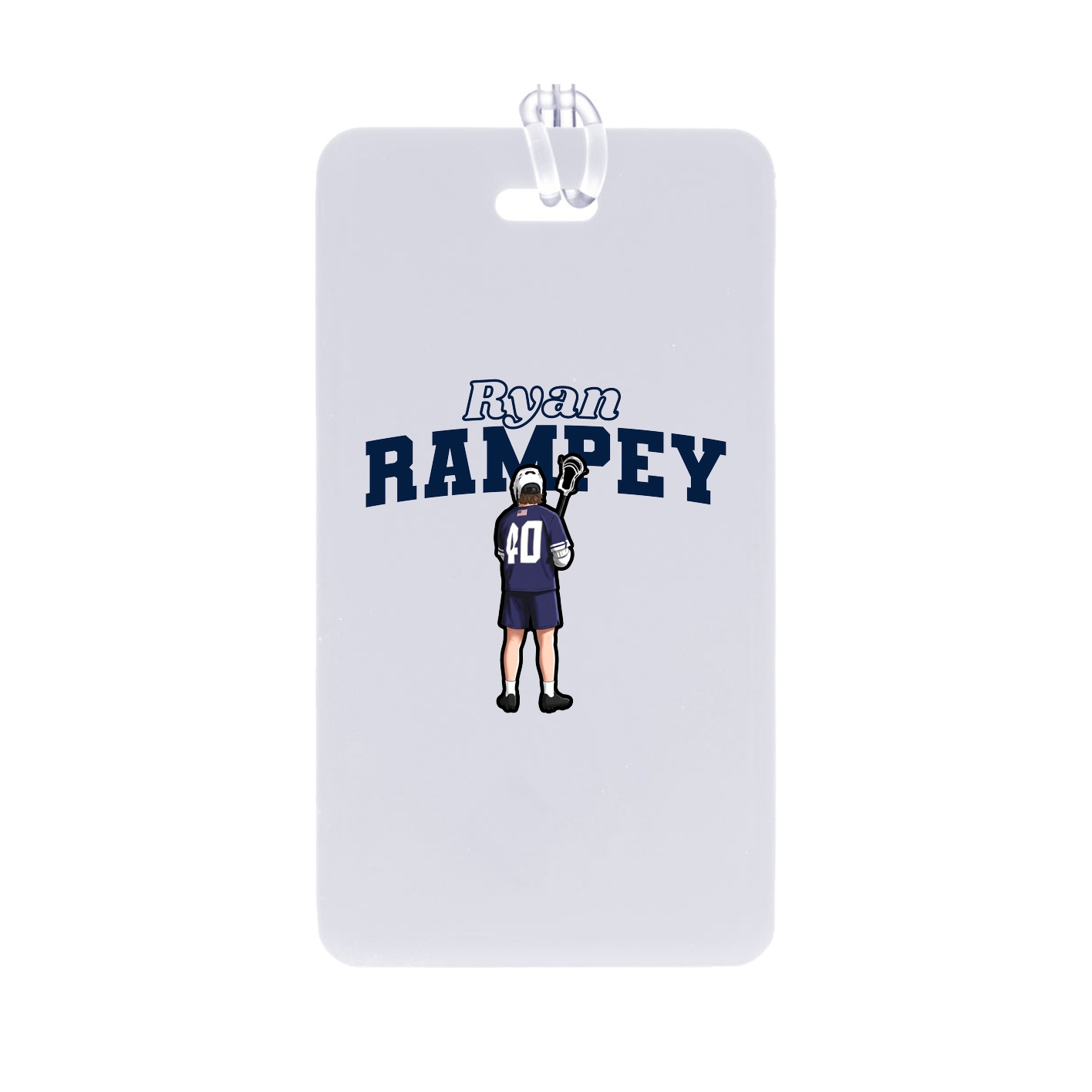 Bag Tag — Name Arch in Classic