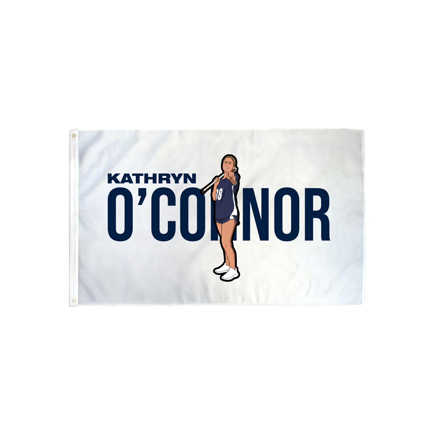 3x5 Flag — Player Name in Classic