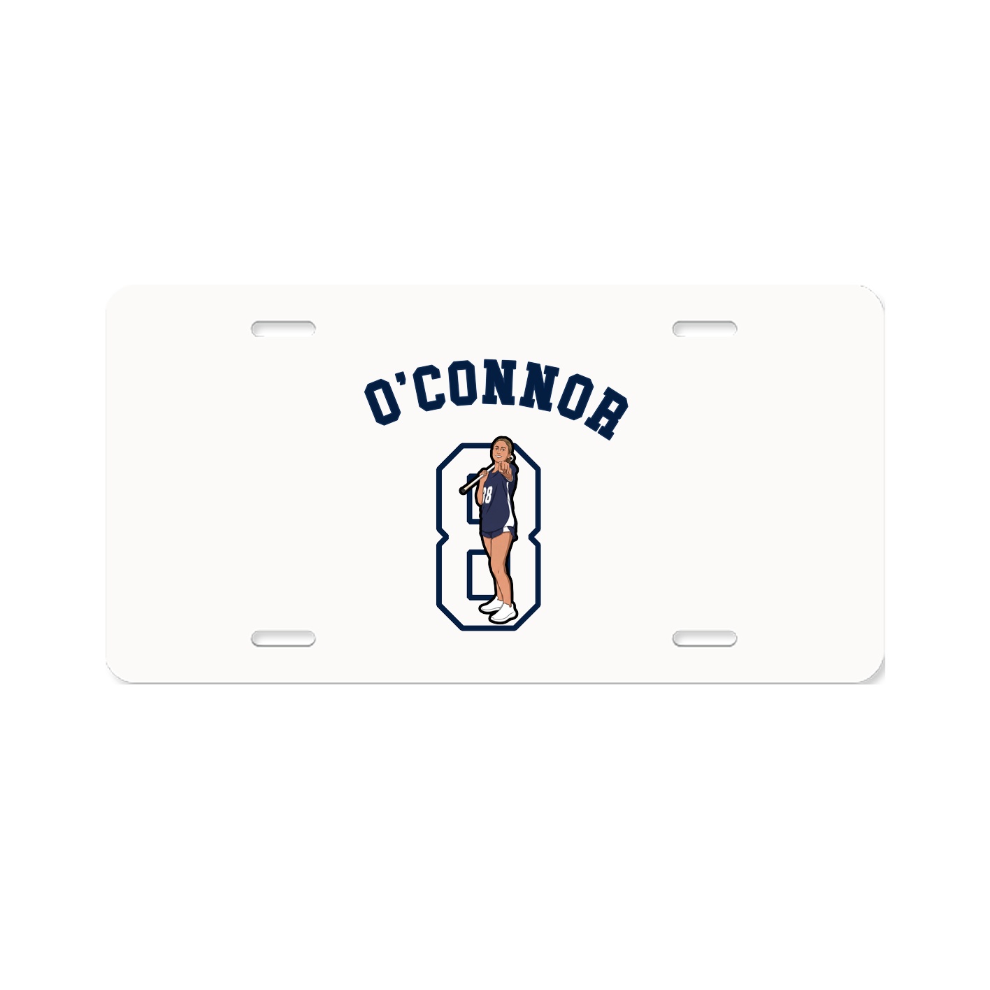 License Plate — Shirsey Arch in Classic