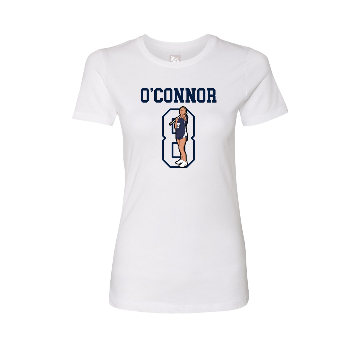 Fitted Women's Tee — Shirsey in White