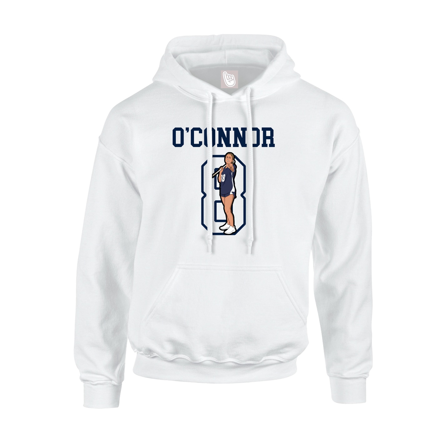 Youth Hoodie — Shirsey in White
