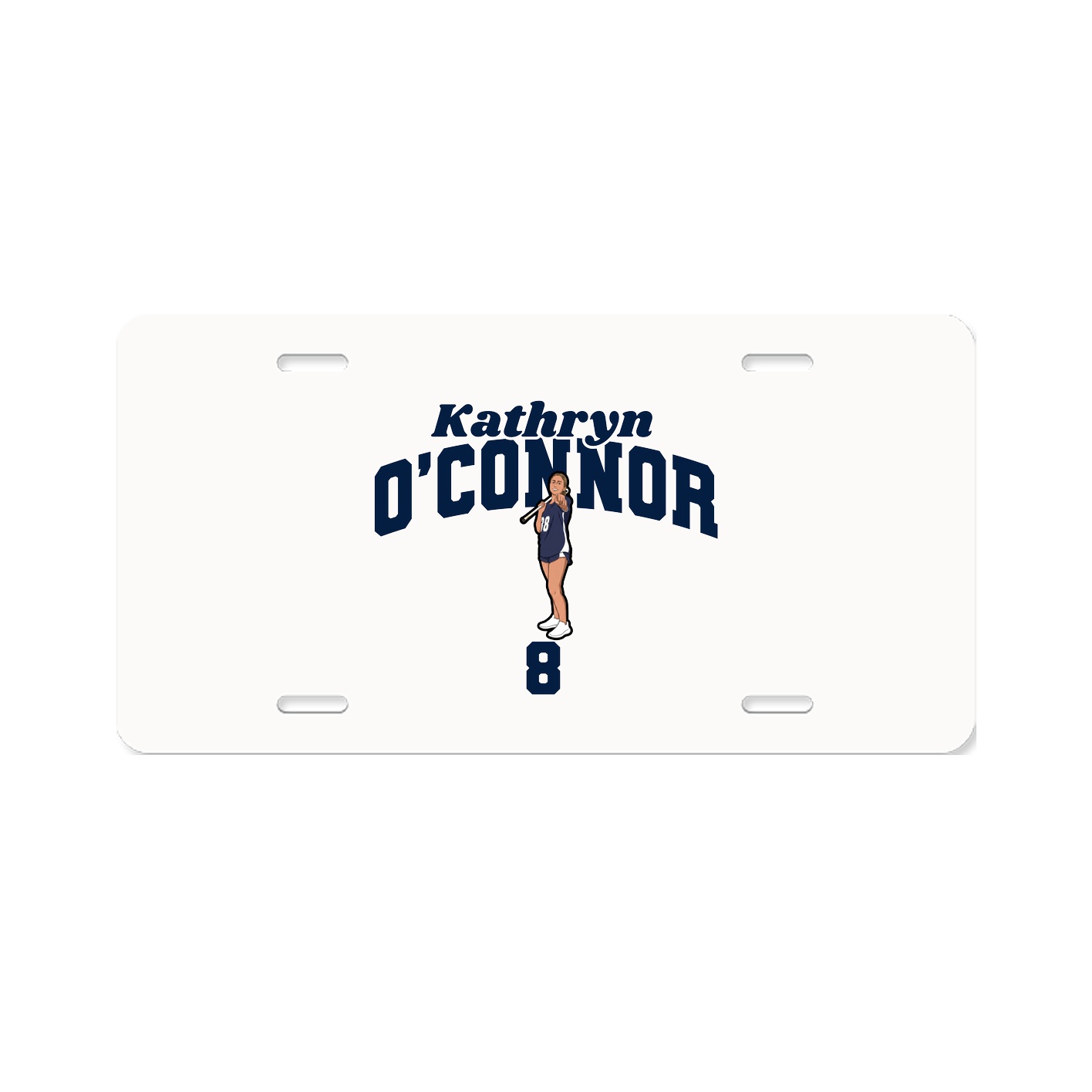 License Plate — Signature Arch in Classic
