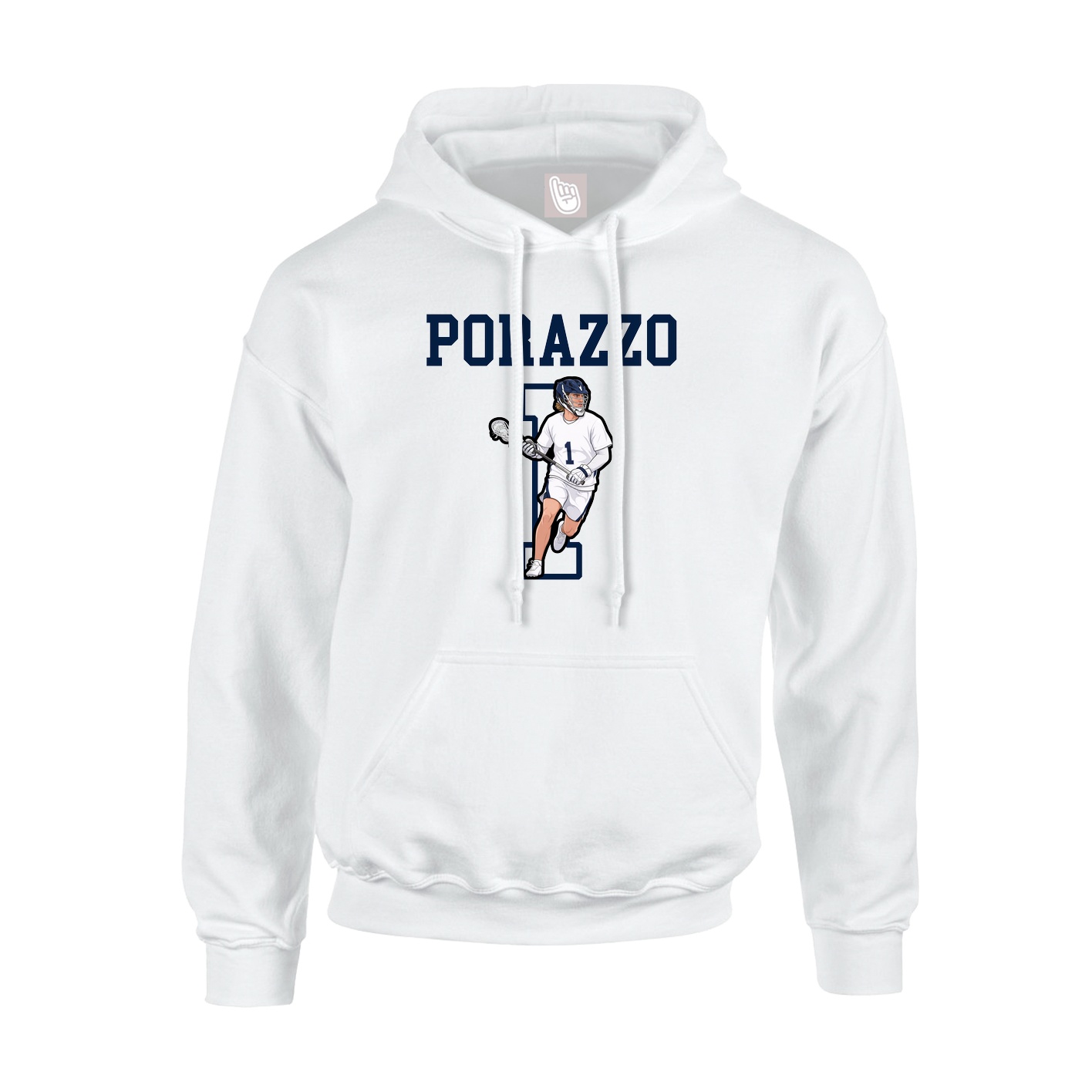 Youth Hoodie — Shirsey in White