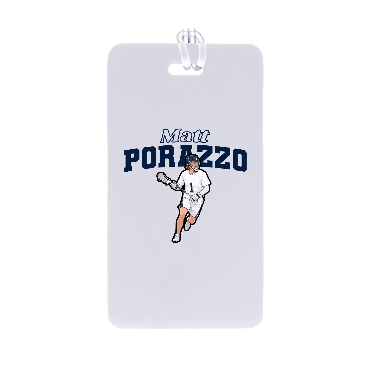 Bag Tag — Name Arch in Classic